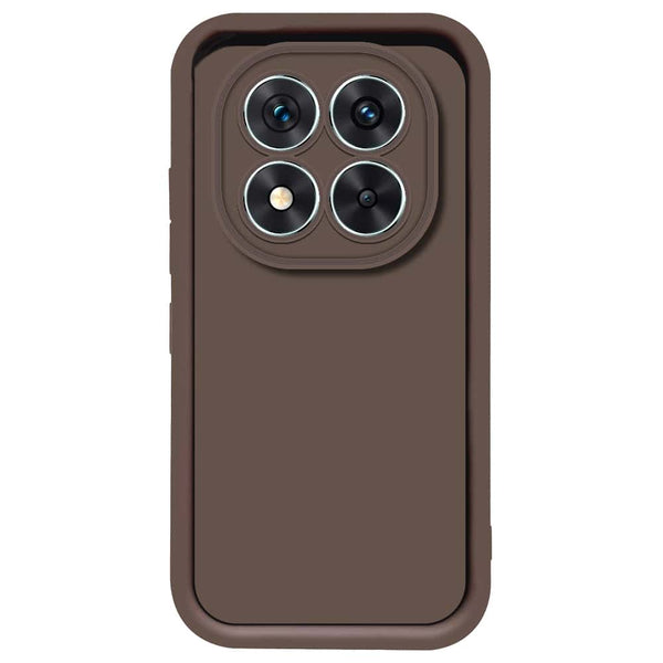 Skinlee Step Up Series - Soft Silicone Case - Brown - Xiaomi Redmi Note 14 Pro 4G