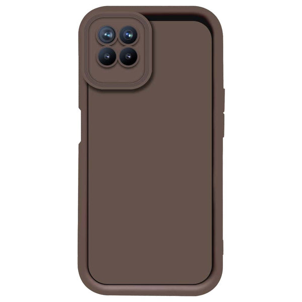 Skinlee Step Up Series - Soft Silicone Case - Brown - Realme Narzo 50 4G