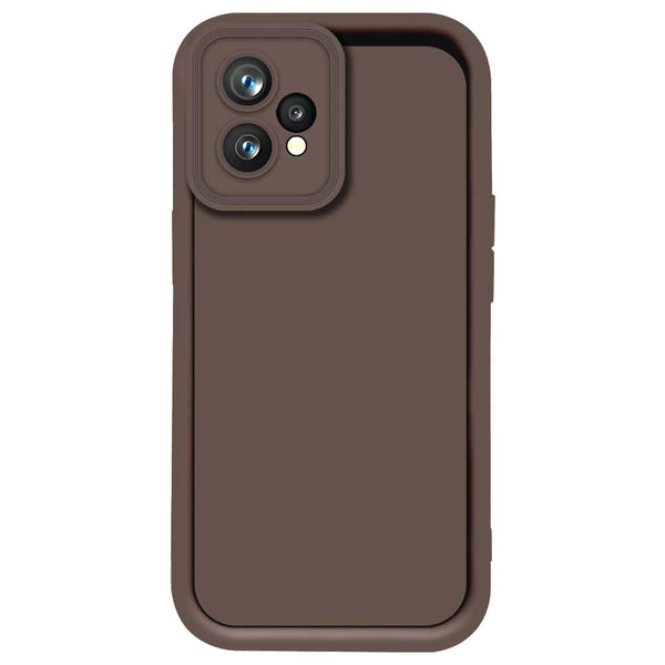 Skinlee Step Up Series - Soft Silicone Case - Brown - Realme 9 Pro Plus