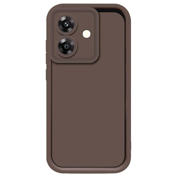 Skinlee Step Up Series - Soft Silicone Case - Brown - Realme Narzo N61