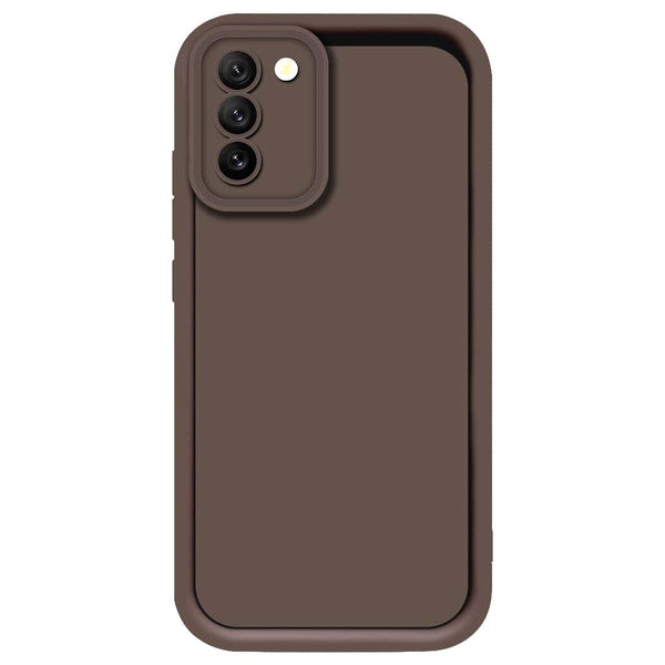 Skinlee Step Up Series - Soft Silicone Case - Brown - Samsung Galaxy S21 FE