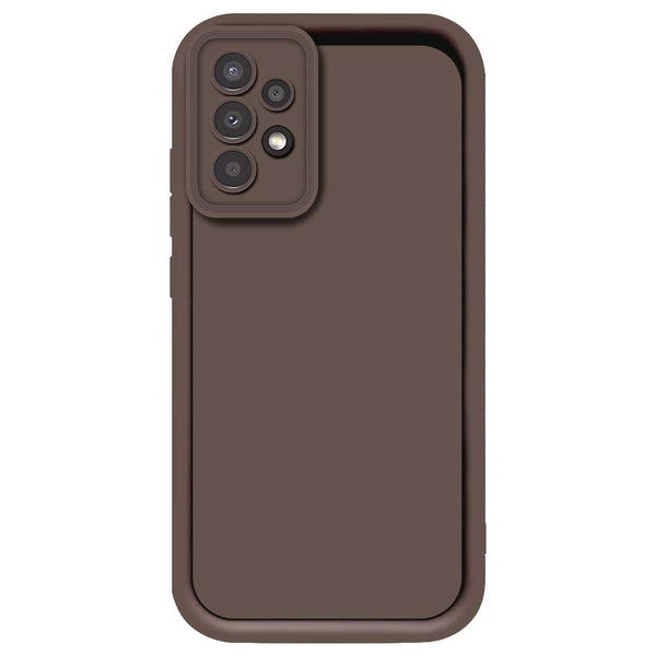 Skinlee Step Up Series - Soft Silicone Case - Brown - Samsung Galaxy A73 5G