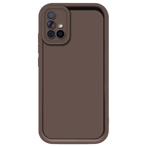 Skinlee Step Up Series - Soft Silicone Case - Brown - Samsung Galaxy A71