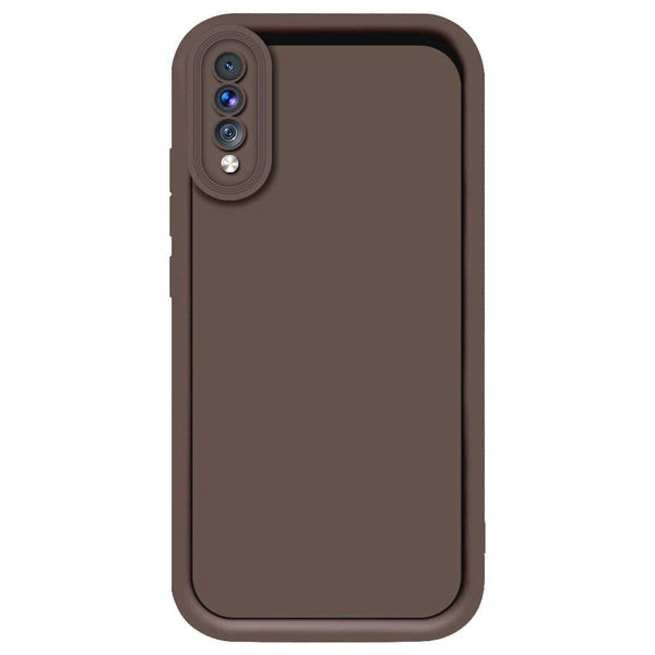 Skinlee Step Up Series - Soft Silicone Case - Brown - Samsung Galaxy A70