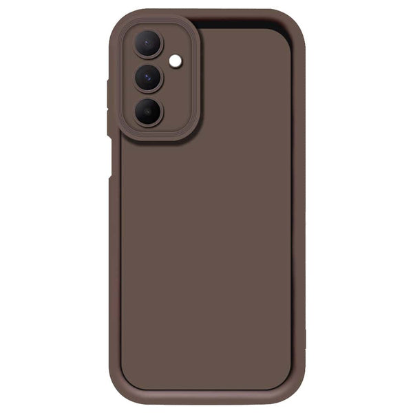 Skinlee Step Up Series - Soft Silicone Case - Brown - Samsung Galaxy A35
