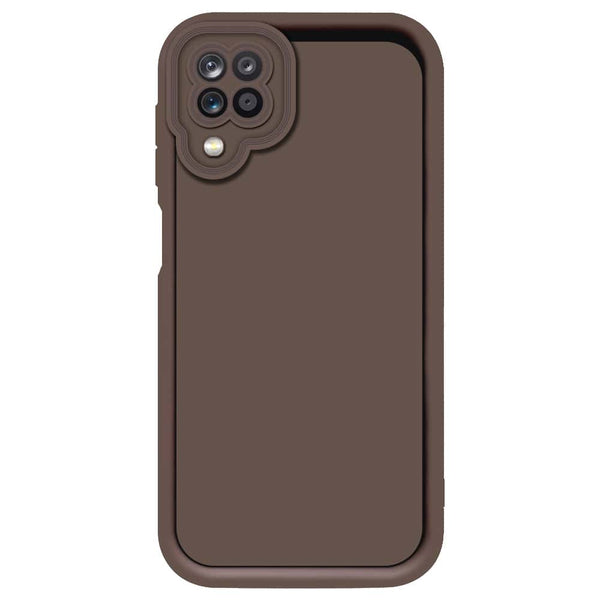 Skinlee Step Up Series - Soft Silicone Case - Brown - Samsung Galaxy A22