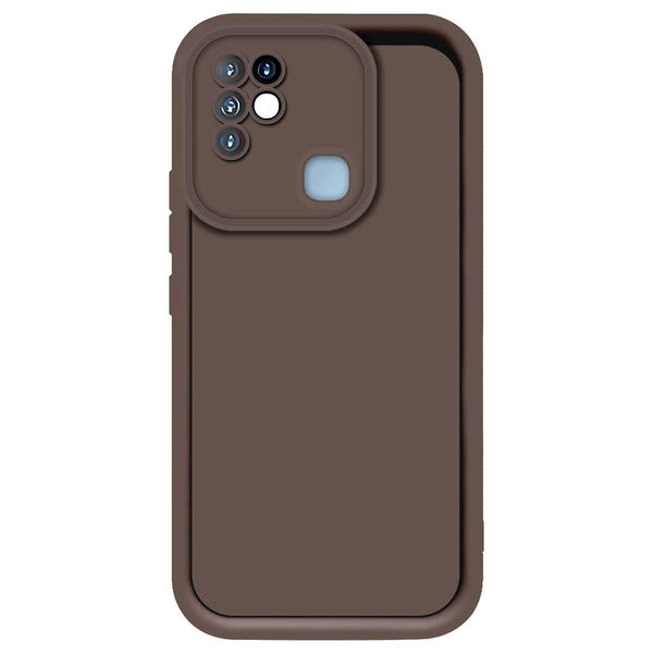 Skinlee Step Up Series - Soft Silicone Case - Brown - Infinix Hot 10