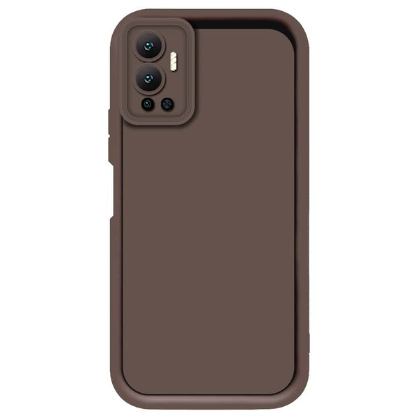 Skinlee Step Up Series - Soft Silicone Case - Brown - Infinix Hot 12