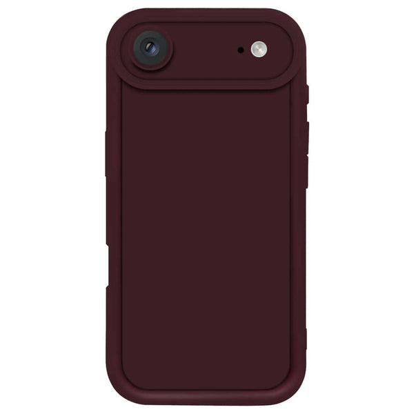 Skinlee Step Up Series - Soft Silicone Case - Maroon - iPhone 17 Air