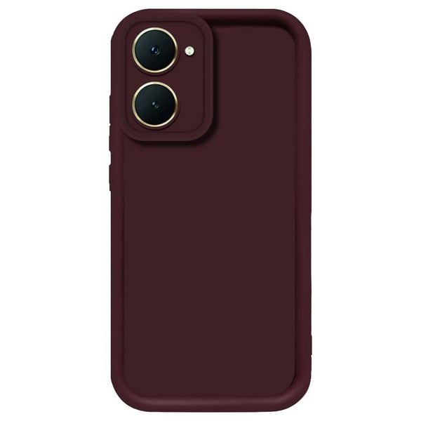 Skinlee Step Up Series - Soft Silicone Case - Mehroon - Vivo Y18