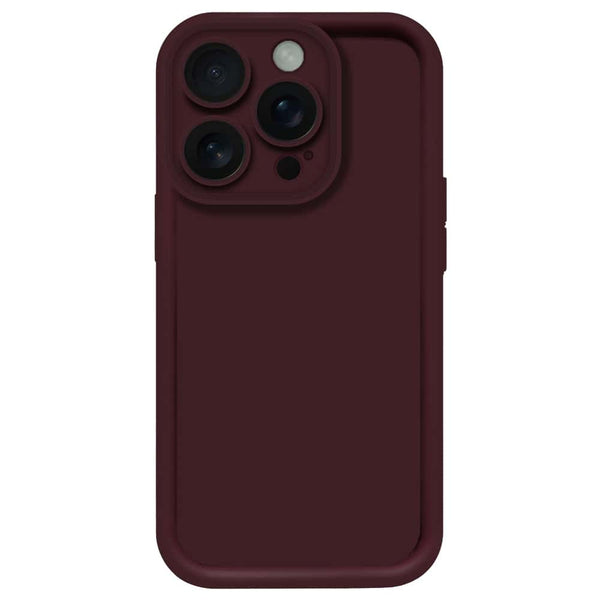 Skinlee Step Up Series - Soft Silicone Case - Mehroon - iPhone 14 Pro