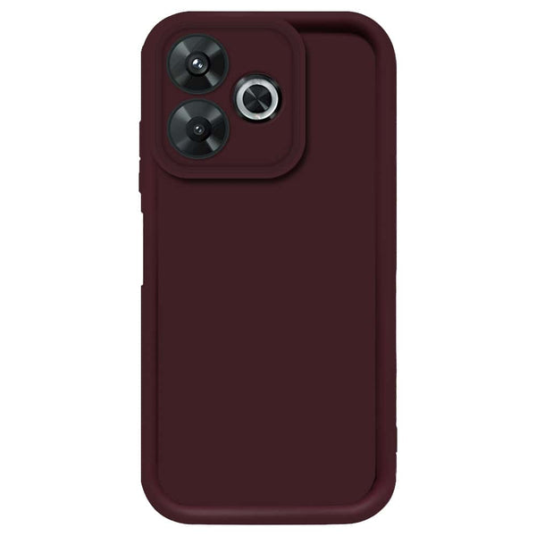 Skinlee Step Up Series - Soft Silicone Case - Mehroon - Xiaomi Redmi 13