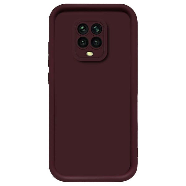 Skinlee Step Up Series - Soft Silicone Case - Mehroon - Xiaomi Redmi Note 9S