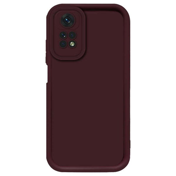 Skinlee Step Up Series - Soft Silicone Case - Mehroon - Xiaomi Redmi Note 12 Pro 4G