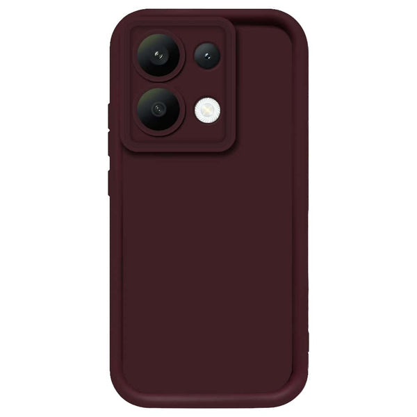 Skinlee Step Up Series - Soft Silicone Case - Mehroon - Xiaomi Redmi Note 13 Pro 4G
