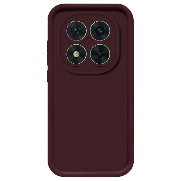 Skinlee Step Up Series - Soft Silicone Case - Mehroon - Xiaomi Redmi Note 14 Pro 4G