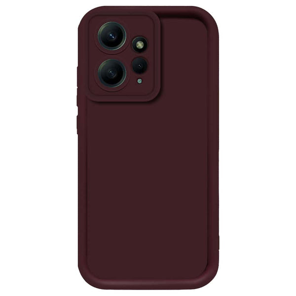 Skinlee Step Up Series - Soft Silicone Case - Mehroon - Xiaomi Redmi Note 12 4G