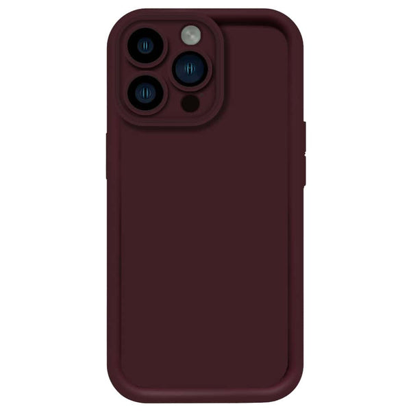 Skinlee Step Up Series - Soft Silicone Case - Mehroon - iPhone 13 Pro