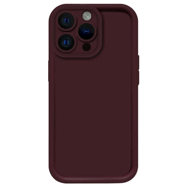 Skinlee Step Up Series - Soft Silicone Case - Mehroon - iPhone 12 Pro Max