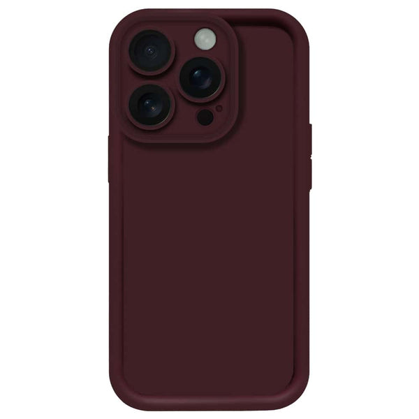 Skinlee Step Up Series - Soft Silicone Case - Mehroon - iPhone 16 Pro Max