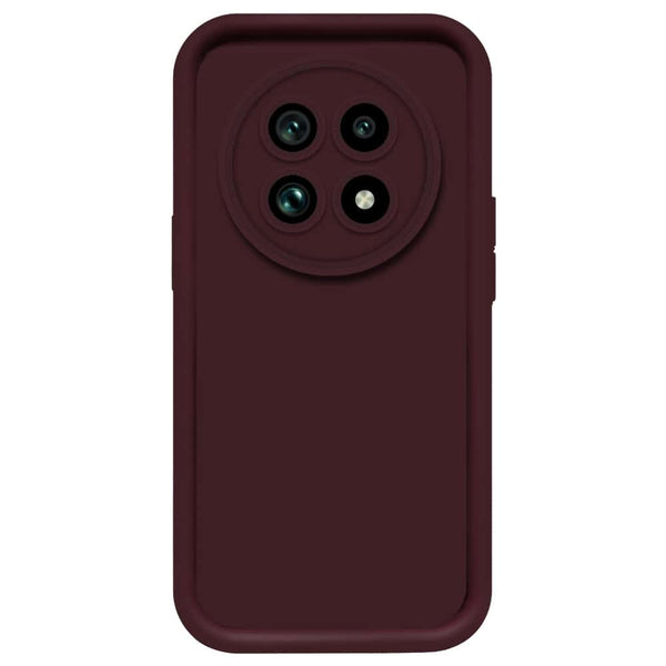 Skinlee Step Up Series - Soft Silicone Case - Mehroon - Realme 13 Pro Plus
