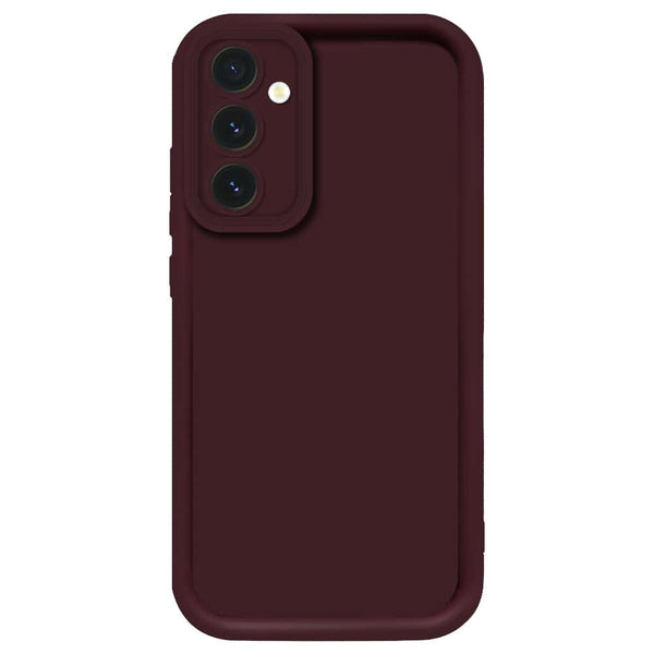 Skinlee Step Up Series - Soft Silicone Case - Mehroon - Samsung Galaxy S24