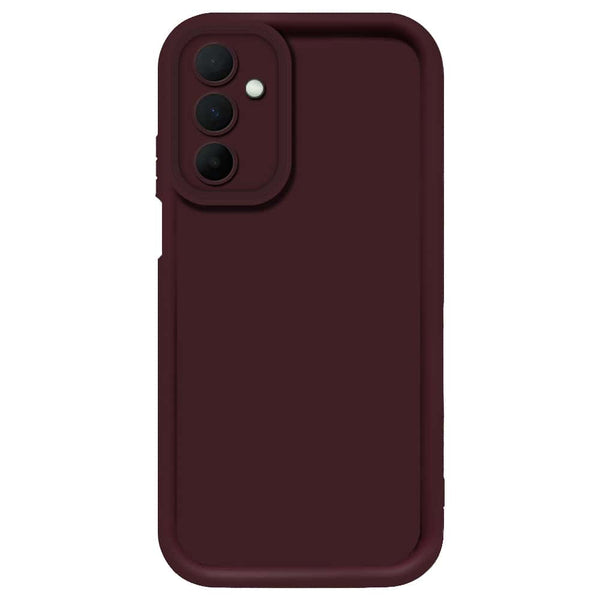 Skinlee Step Up Series - Soft Silicone Case - Mehroon - Samsung Galaxy A35