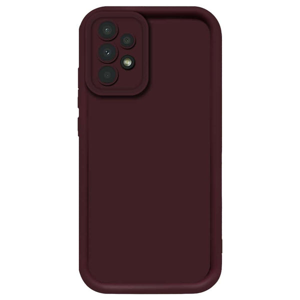 Skinlee Step Up Series - Soft Silicone Case - Mehroon - Samsung Galaxy A23 5G
