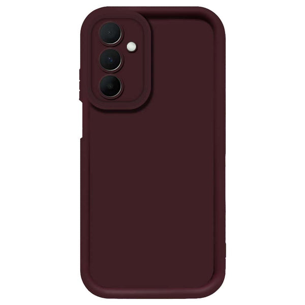 Skinlee Step Up Series - Soft Silicone Case - Mehroon - Samsung Galaxy A16