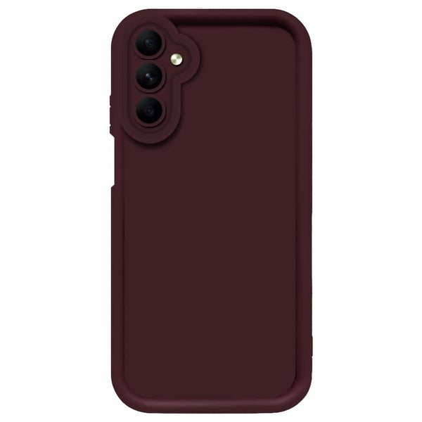 Skinlee Step Up Series - Soft Silicone Case - Mehroon - Samsung Galaxy A15 5G