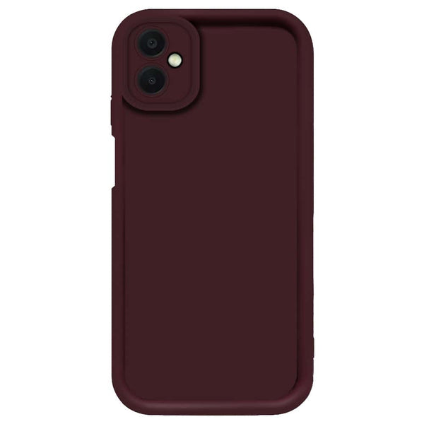 Skinlee Step Up Series - Soft Silicone Case - Mehroon - Samsung Galaxy A06