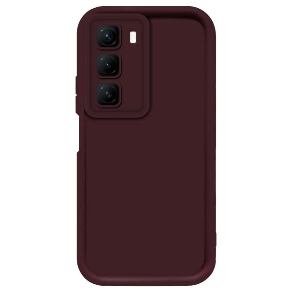 Skinlee Step Up Series - Soft Silicone Case - Mehroon - Infinix Hot 50