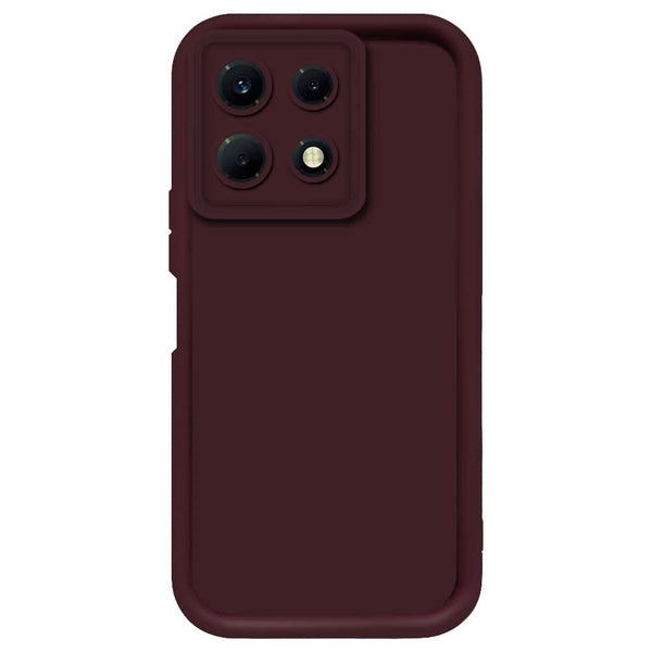 Skinlee Step Up Series - Soft Silicone Case - Mehroon - Infinix Note 30 Pro