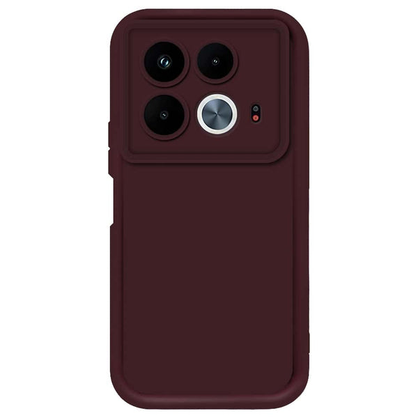 Skinlee Step Up Series - Soft Silicone Case - Mehroon - Infinix Note 40