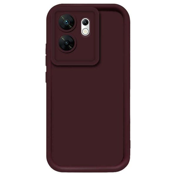 Skinlee Step Up Series - Soft Silicone Case - Mehroon - Infinix Zero 30 4G