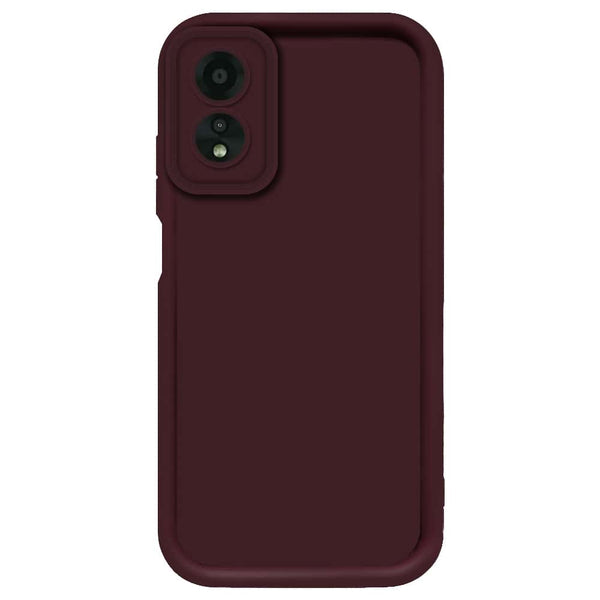 Skinlee Step Up Series - Soft Silicone Case - Mehroon - Oppo A18