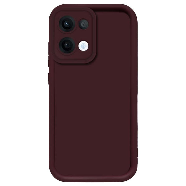 Skinlee Step Up Series - Soft Silicone Case - Mehroon - Oppo Reno 13
