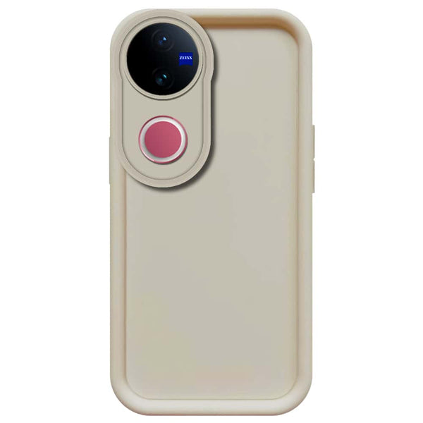 Skinlee Step Up Series - Soft Silicone Case - Offwhite - Vivo V50