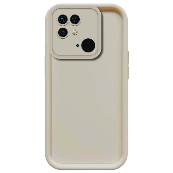 Skinlee Step Up Series - Soft Silicone Case - Offwhite - Xiaomi Redmi 10C