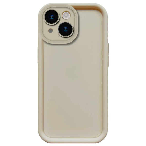 Skinlee Step Up Series - Soft Silicone Case - Offwhite - iPhone 14 Plus
