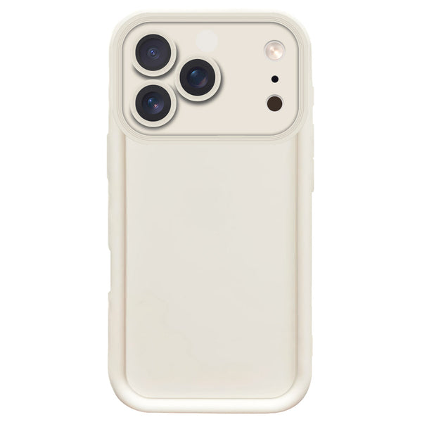 Skinlee Step Up Series - Soft Silicone Case - OffWhite - iPhone 17 Pro