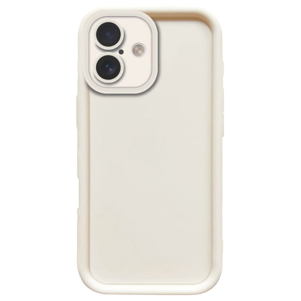 Skinlee Step Up Series - Soft Silicone Case - OffWhite - iPhone 17