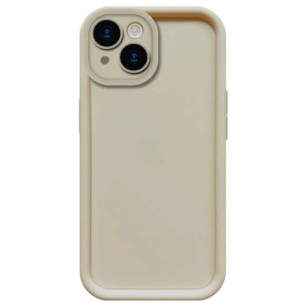 Skinlee Step Up Series - Soft Silicone Case - Offwhite - iPhone 13