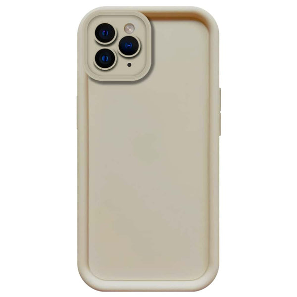 Skinlee Step Up Series - Soft Silicone Case - Offwhite - iPhone 11 Pro Max