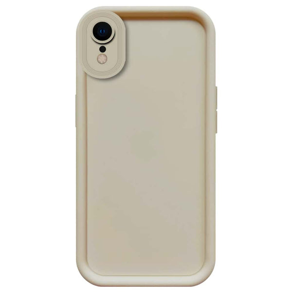 Skinlee Step Up Series - Soft Silicone Case - Offwhite - iPhone XR