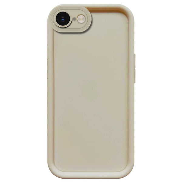 Skinlee Step Up Series - Soft Silicone Case - Offwhite - iPhone 16e