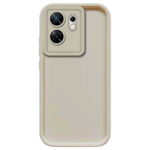 Skinlee Step Up Series - Soft Silicone Case - Offwhite - Infinix Zero 30 4G