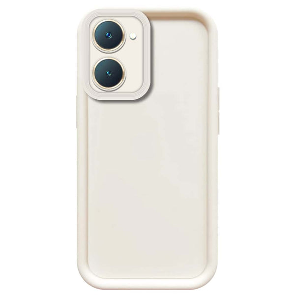 Skinlee Step Up Series - Soft Silicone Case - Offwhite - Vivo Y18