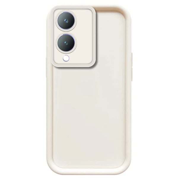 Skinlee Step Up Series - Soft Silicone Case - Offwhite - Vivo Y17s