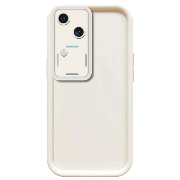 Skinlee Step Up Series - Soft Silicone Case - Offwhite - Vivo V30